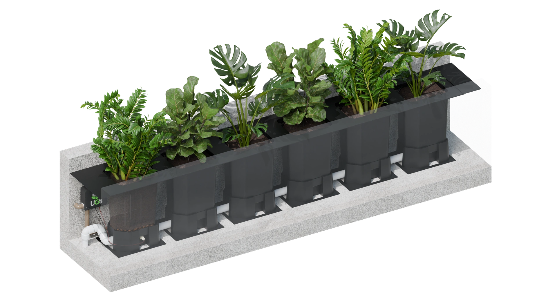 Floreira Autoirrigável