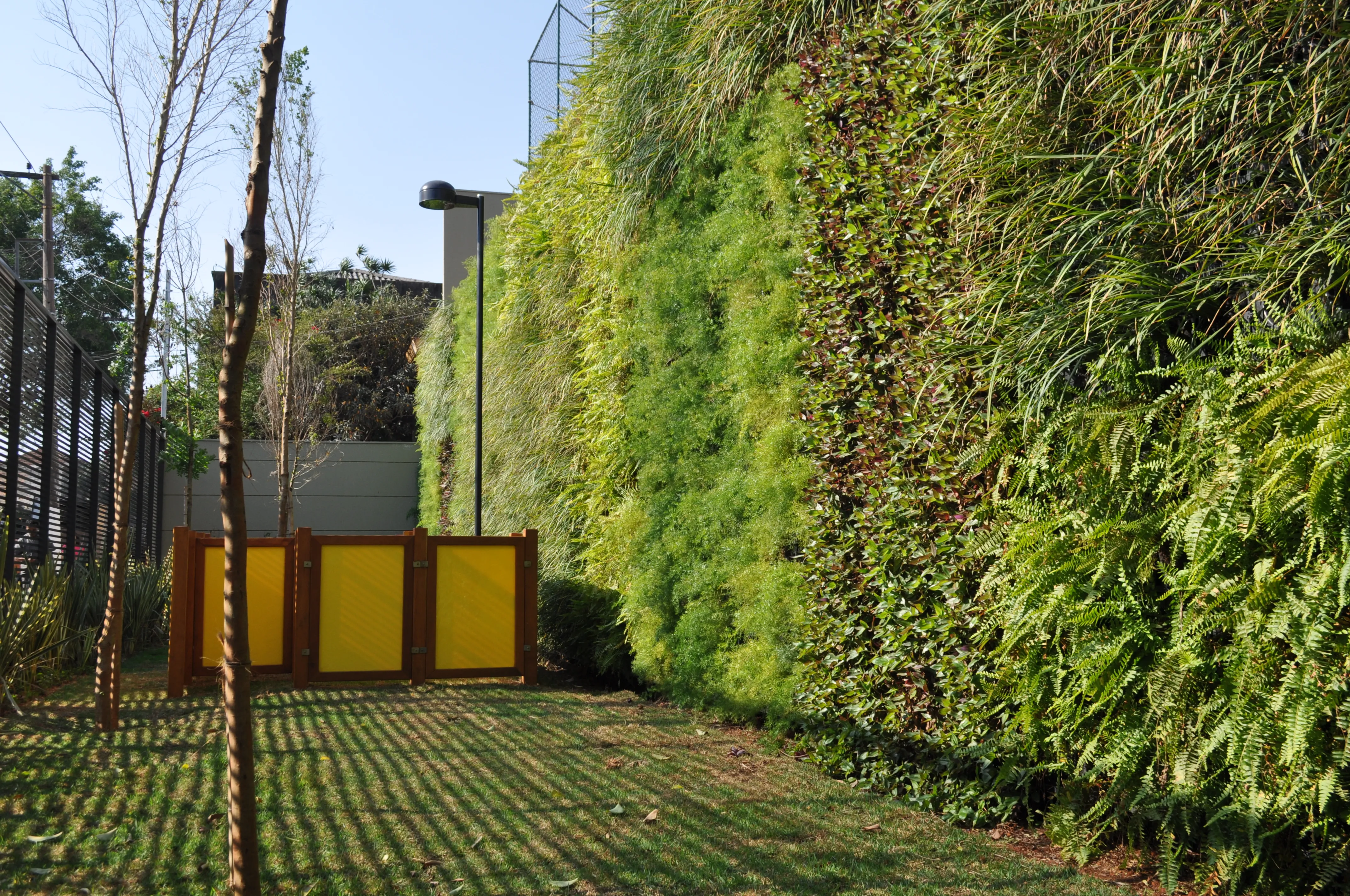 Jardim vertical Wallgreen Eco - Detalhe da vegetação